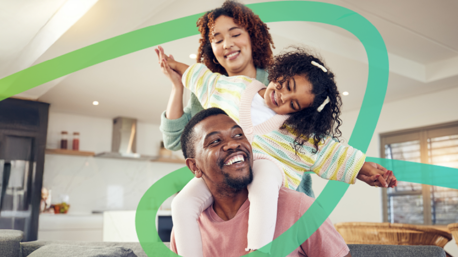 family spending time together 