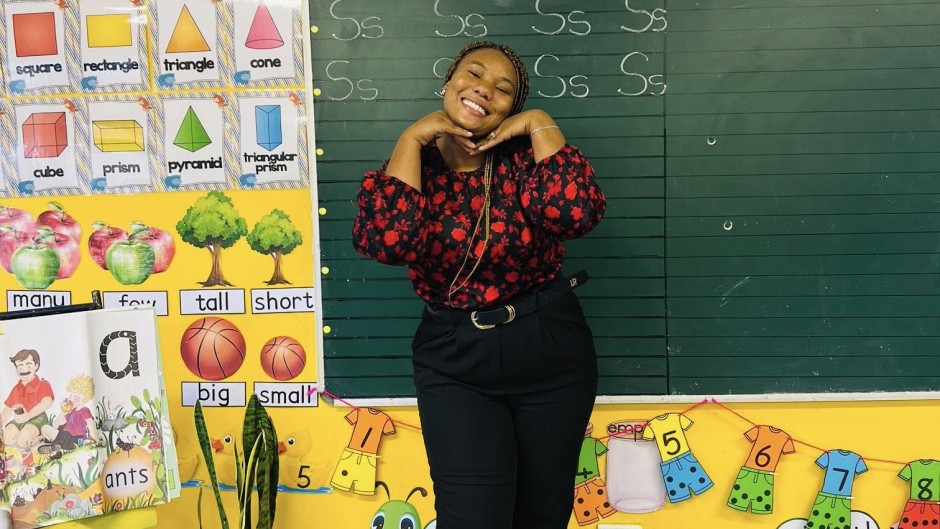 - Gelda Waterboer, a Grade 1 teacher at Rogate Primary School in Namibia, never imagined she'd be a TikTok sensation/ Facebook 