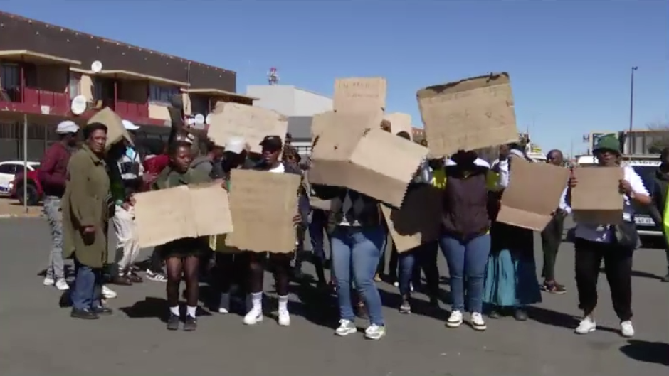 Carltonville protest
