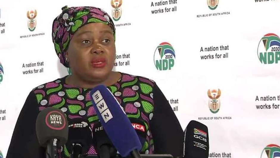 Justice Minister, Mmamoloko Kubayi