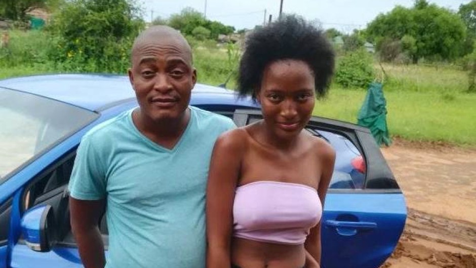 Late Kgaogelo Marota and her father, Thabiso Seema