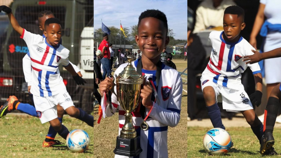 Khotso Nkosi - Young Soccer player from Tshiama Academy