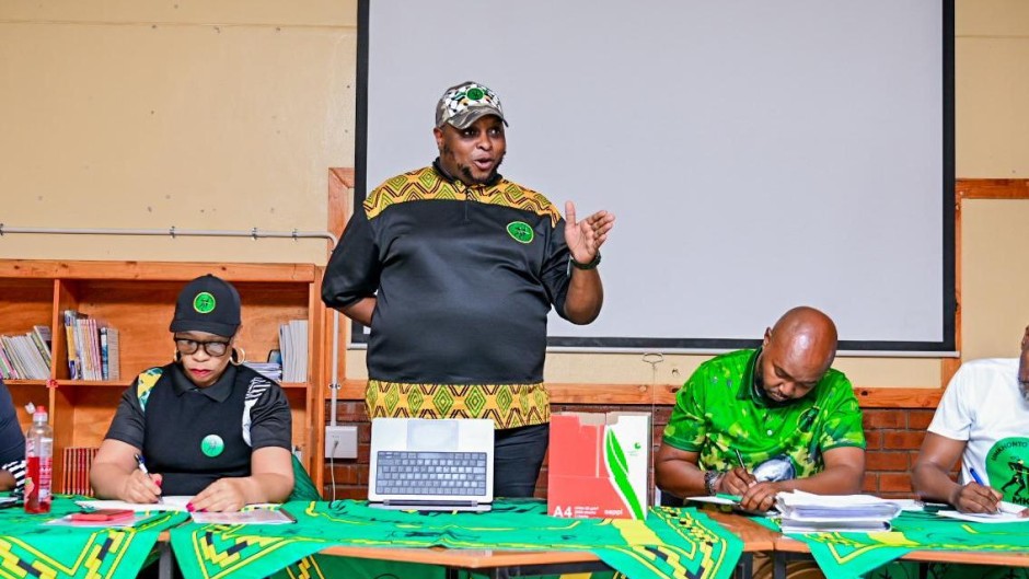 Former MK Party Secretary General Floyd Shivambu