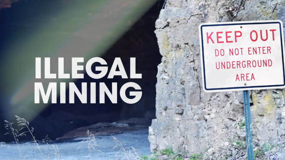 Illegal mining