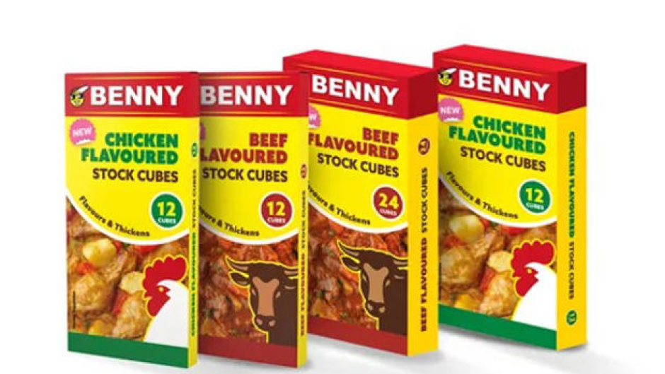 Tiger Brands has issued a precautionary voluntary recall of its Benny Beef Flavoured Stock Cubes and Benny Chicken Flavoured Stock Cubes due to inaccurate nutritional labelling on the packaging / Tiger Bands 