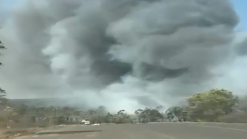 Veld fire in Mpumalanga