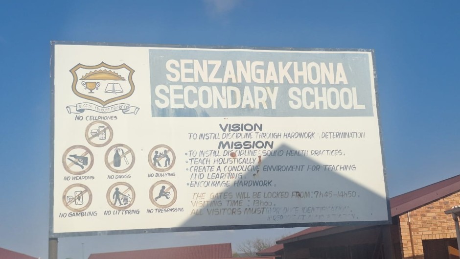 Senzangakhona Secondary School in Mpumalanga - The school where a 15-year-old pupil fatally stabbed a 17-year-old classmate