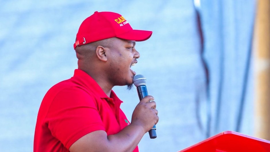 EFF Member of Parliament, Sihle Lonzi 