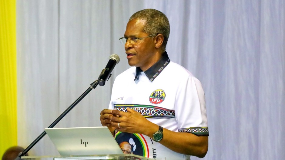 IFP Leader, Velenkosini Hlabisa