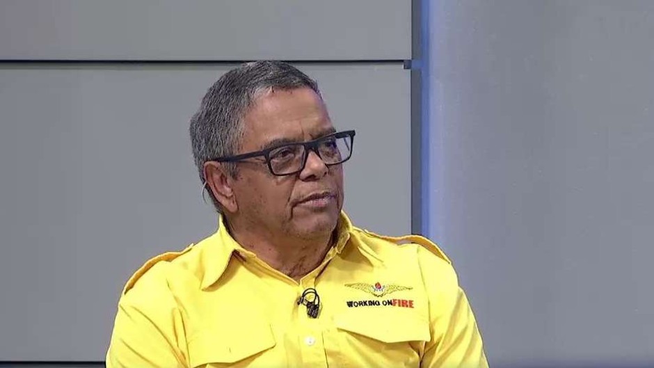 Working on Fire Managing Director, Trevor Abrahams