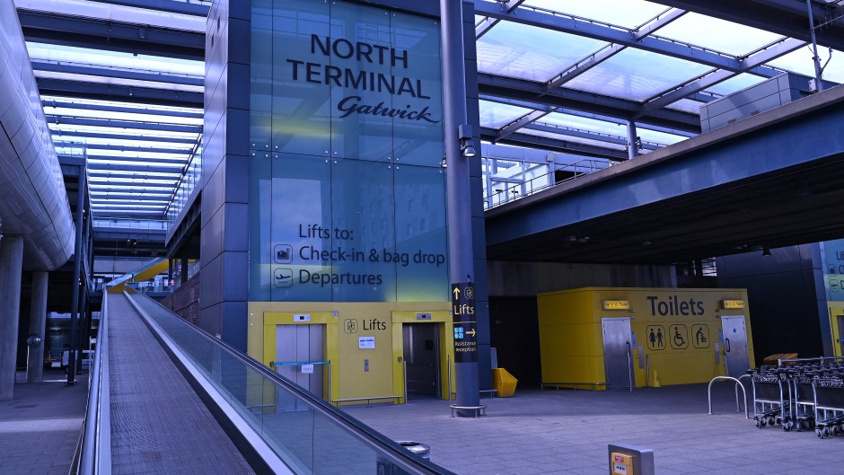 Gatwick's North Terminal. AFP/Glyn Kirk