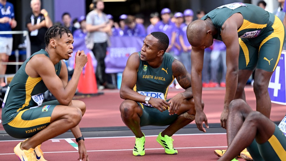 Team SA men 400x1m relay