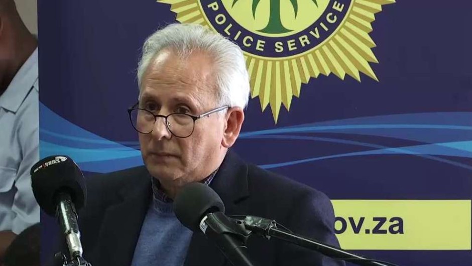 Acting police minister Firoz Cachalia