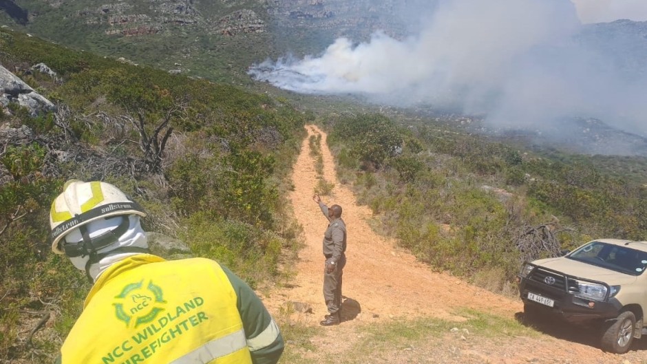 Western Cape fire - Table Mountain