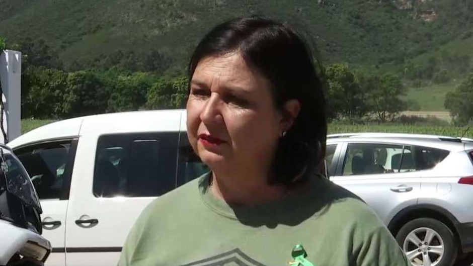 Heidi van der Merwe, cancer survivor
