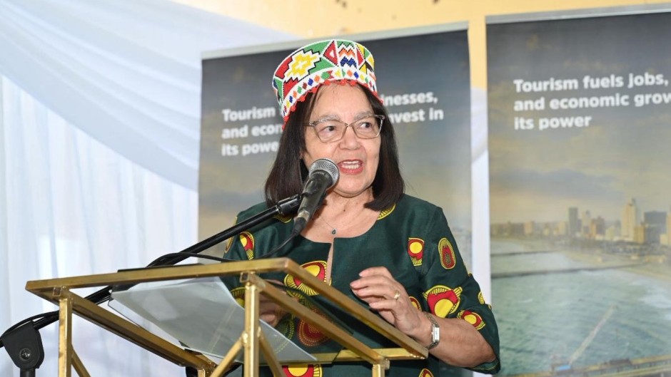 Tourism Minister, Patricia De Lille