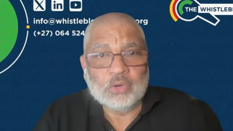 Ben Theron, Whistleblowers House / eNCA 