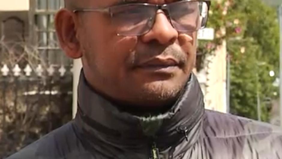 National Coloured Congress Member of Parliament Fadiel Adams 