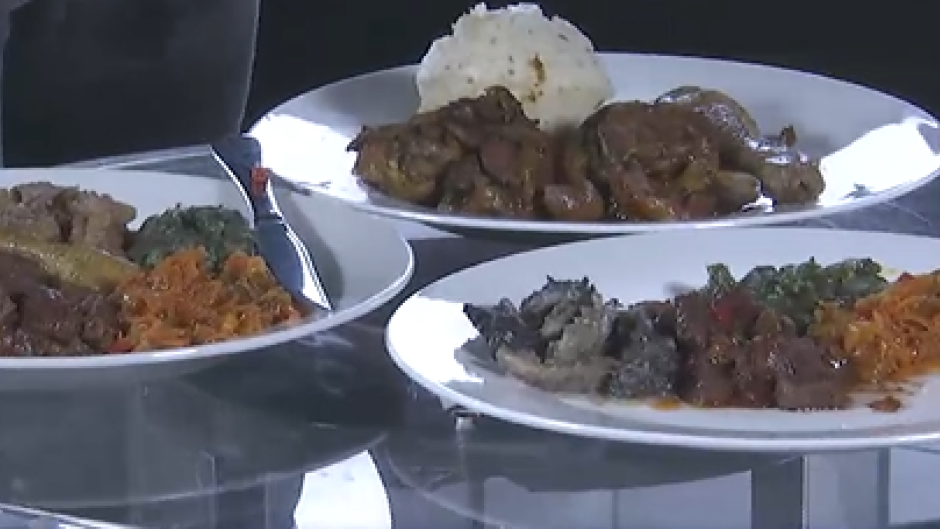  Katlego Mogafe from Ituka catering gave eNCA some of Mzansi's mouth-watering flavours.