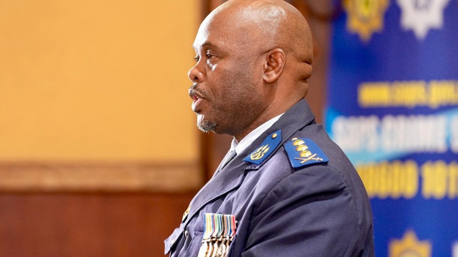Deputy national Police Commissioner for crime detection, Lieutenant-General Shadrack Sibiya