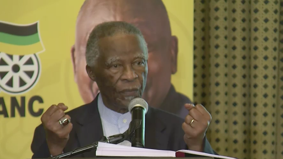 Former president Thabo Mbeki