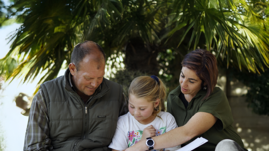 family of  Nicus van Zyl