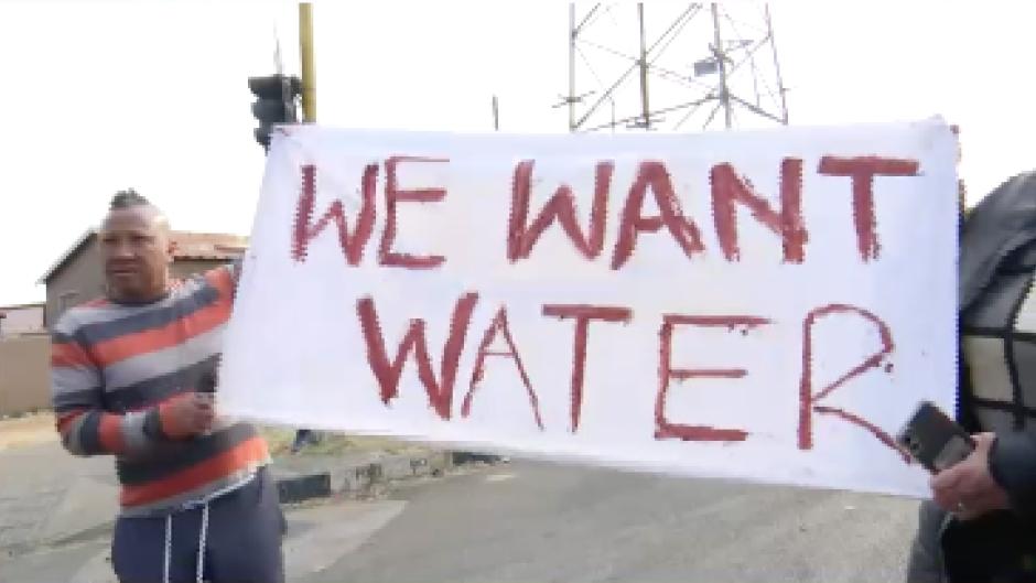Water protests in Coronationville