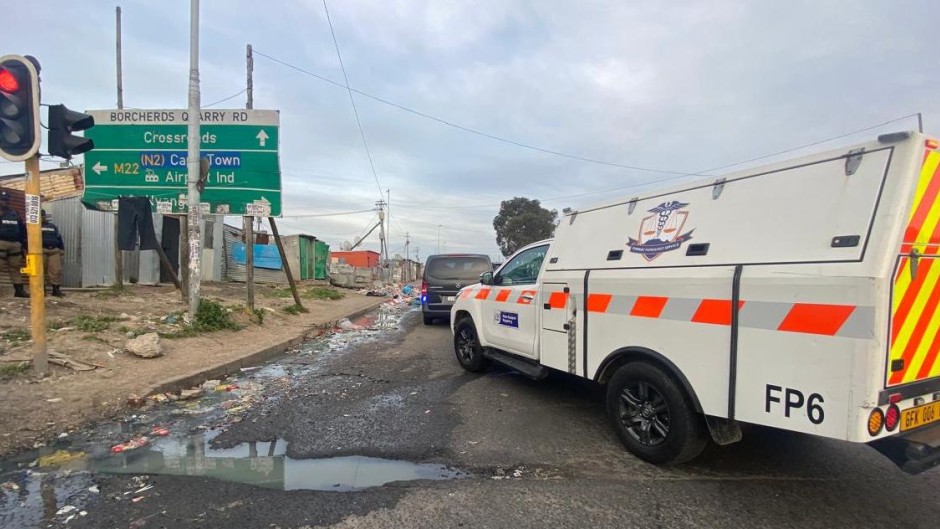 Three people shot dead in Nyanga - Police crime scene (SAPS)