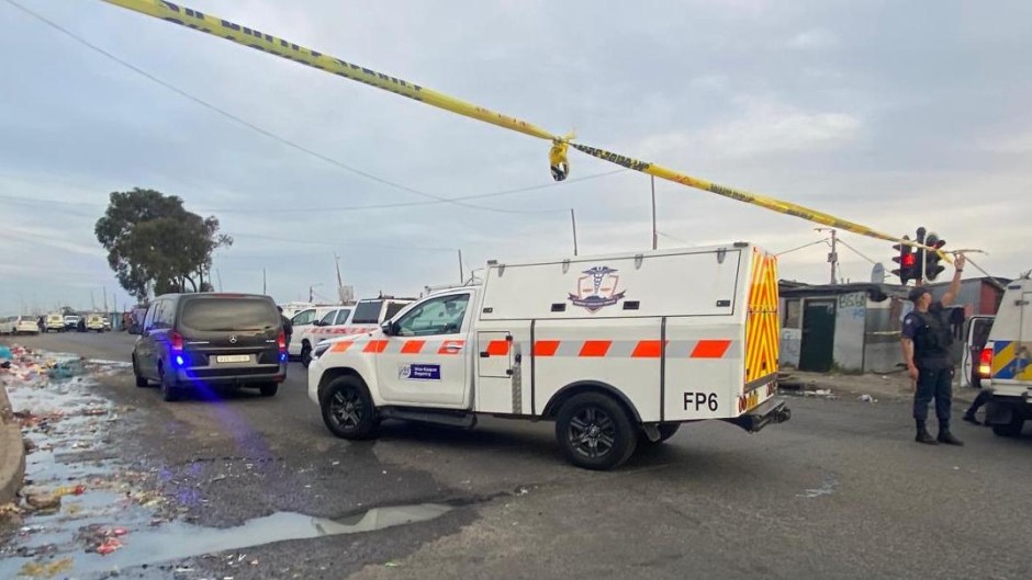 Three people shot dead in Nyanga - Police crime scene (SAPS)