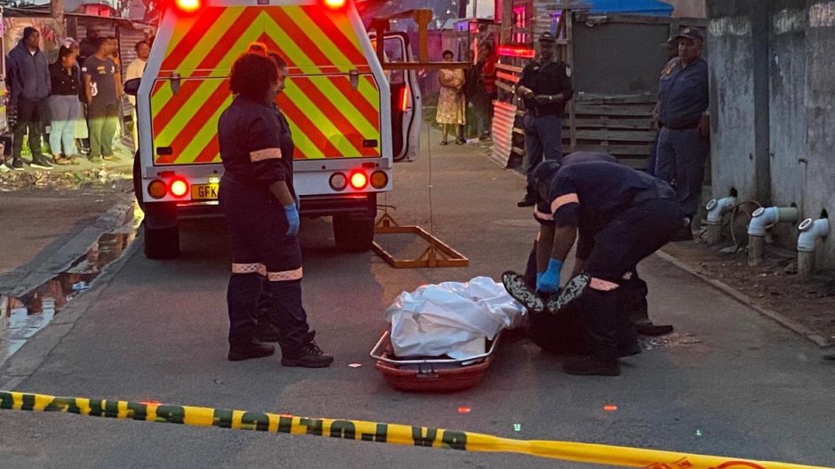 Three people shot dead in Nyanga - Police crime scene (SAPS)