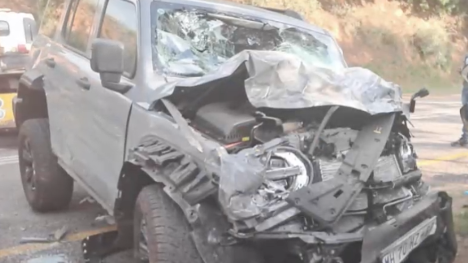 The scene of the accident in Dullstroom. Supplied