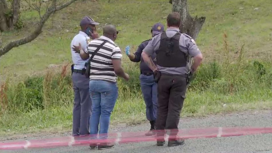 East London crime scene