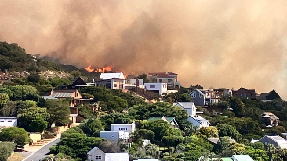 Wildfires break out in Jonkersdam