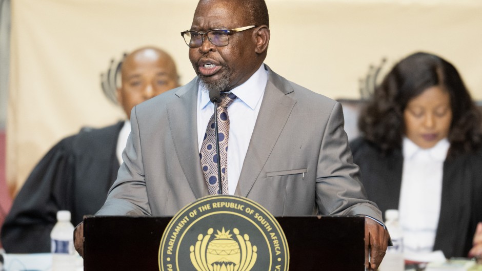 Finance Minister Enoch Godongwana. AFP/Rodger Bosch