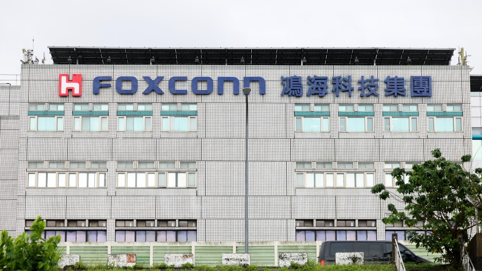 Foxconn, the world's biggest contract electronics manufacturer. AFP/I-Hwa Cheng