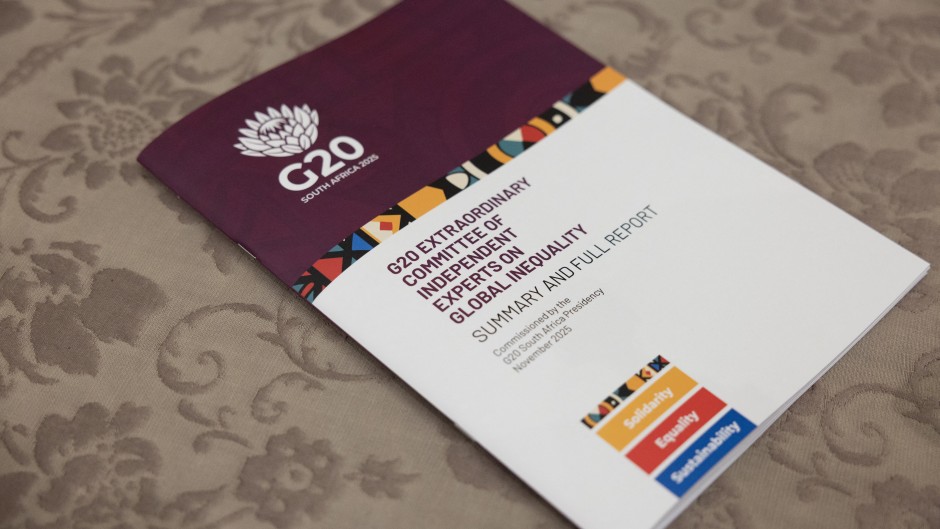 A general view of the G20 Inequality Committee's Report on global inequalities.