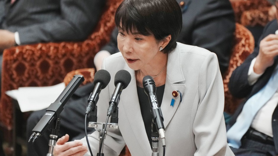 Japan's Prime Minister Sanae Takaichi. AFP/Kazuhiro Nogi