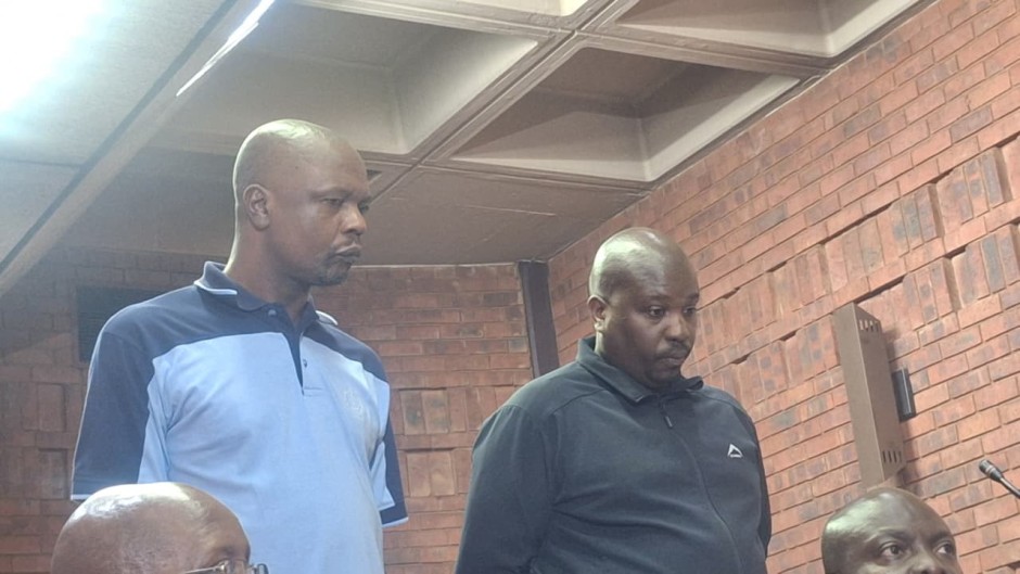 Zacharia Chisele and Papi Tsie