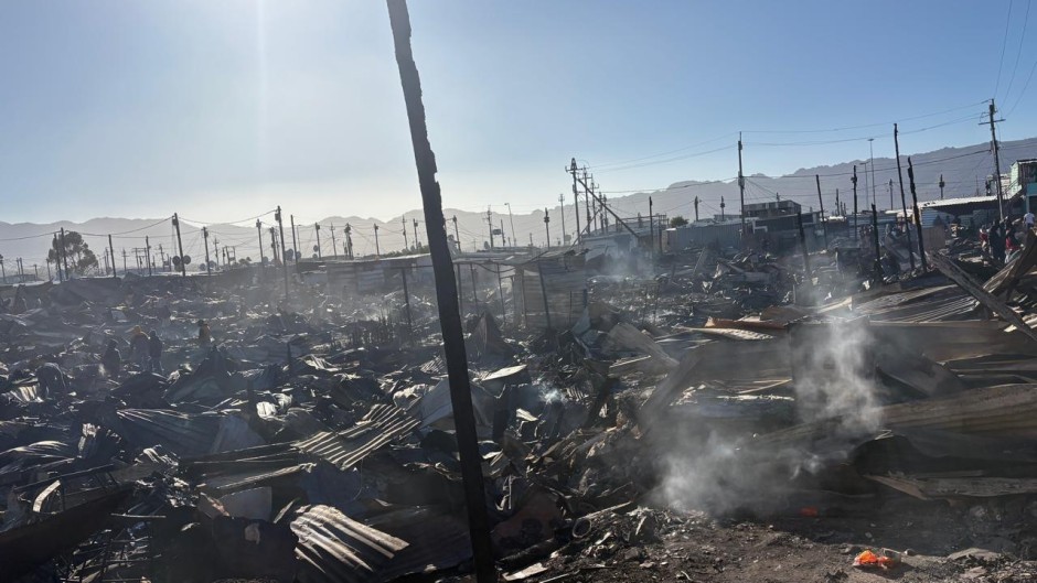 Fire rip through Western Cape Communities 