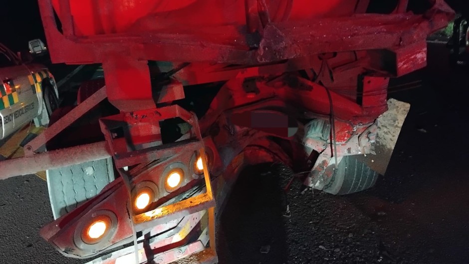 The scene of the accident near Scottburgh. Supplied