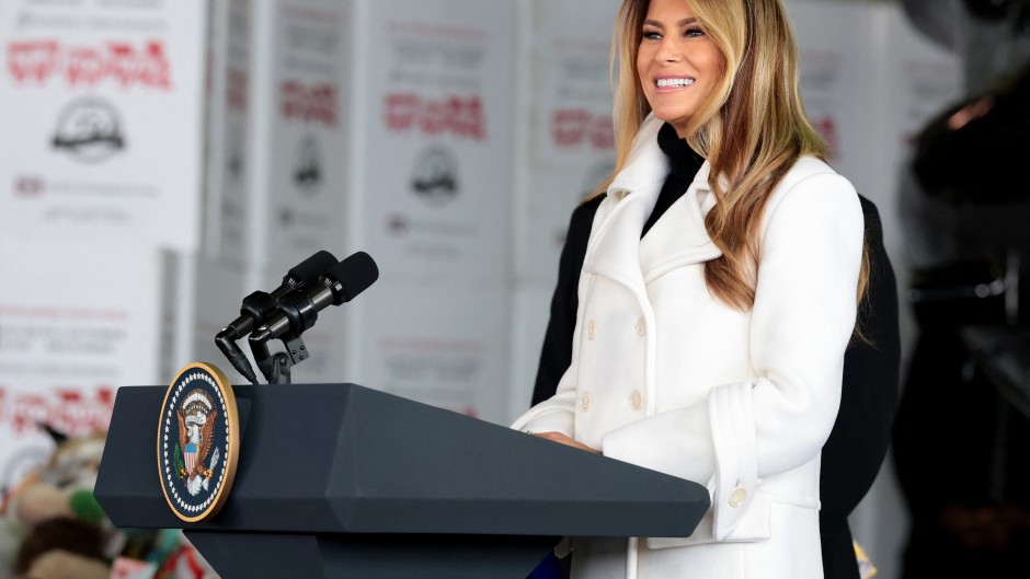 US First lady Melania Trump. Anna Moneymaker/Getty Images/AFP