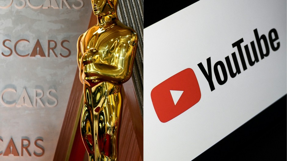 The Oscars will be available to watch exclusively on YouTube from 2029. AFP/Angela Weiss