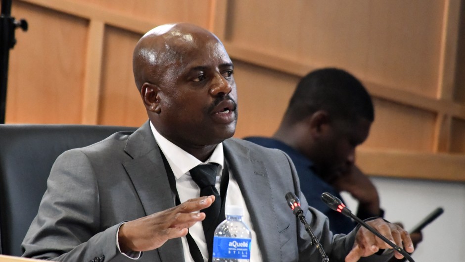 Suspended EMPD Acting Chief Julius Mkhwanazi testifies at Madlanga Commission. Gallo Images/Frennie Shivambu