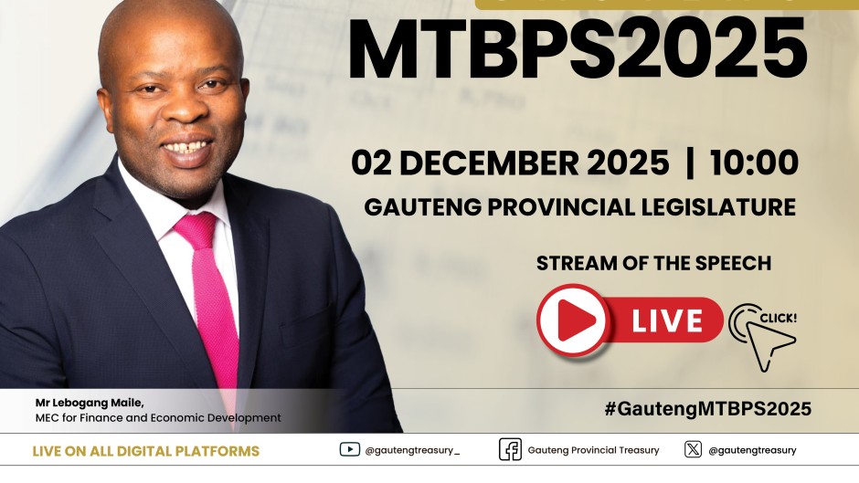 Gauteng 2025 Medium Term Budget