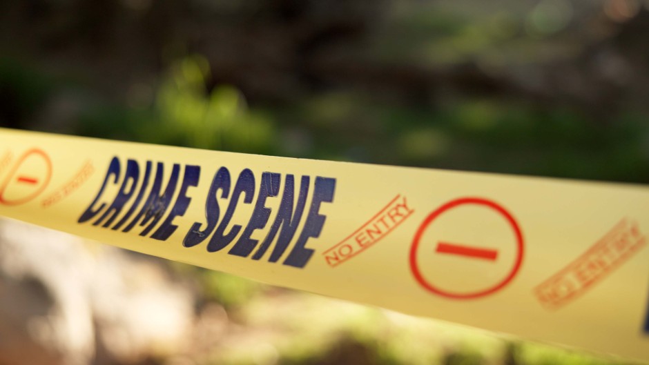 Police crime scene tape. GettyImages/Jacob Wackerhausen