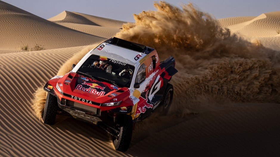 Henk Lategan and Brett Cummings of Toyota Gazoo Racing. AFP/Kin Marcin/Red Bull Content Pool