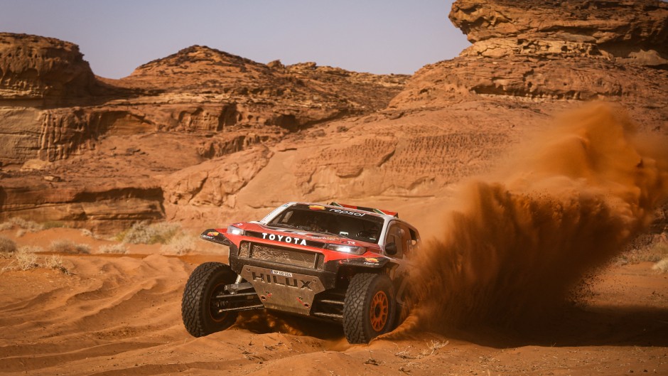 Henk Lategan in action during the Stage 4 of the Dakar 2026. Frederic Le Floc'h/DPPI via AFP