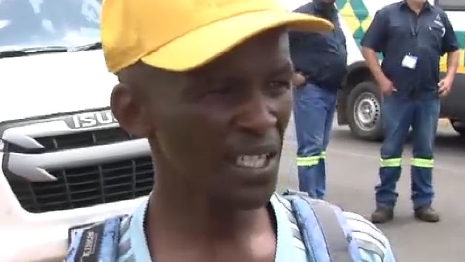 Mxolisi Jokozele witnessed the aftermath of a horrific accident in the Vaal, involving a scholar transport and a truck. 