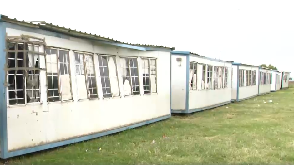 Dulcie September Primary School in Rabie Ridges battling crumbling infrastructure, from shattered windows, collapsing roof structures, and broken desks and tables – this is the dire state of the school. 