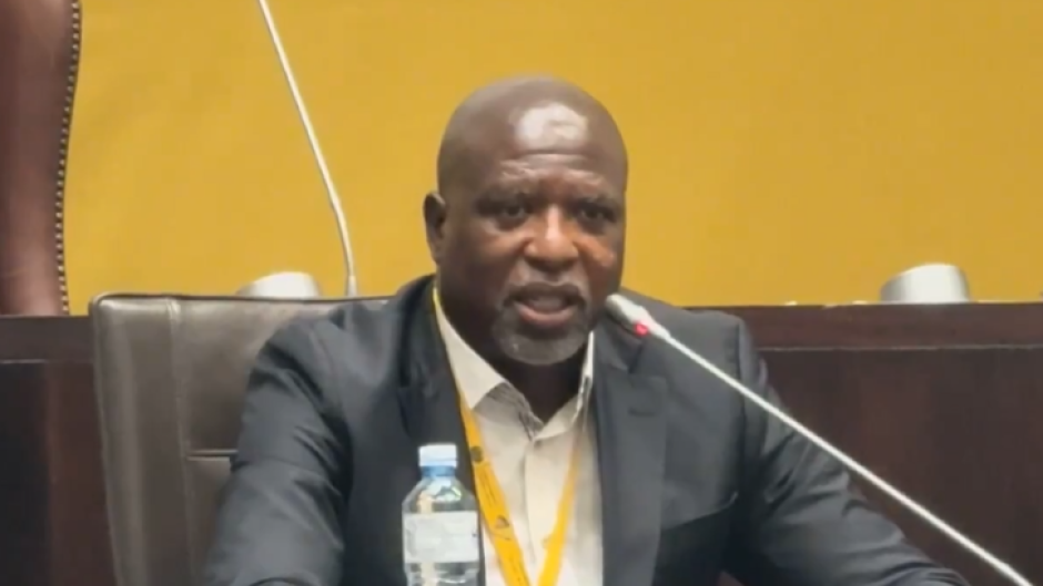 SAPS Ad Hoc Committee chairperson, Soviet Lekganyane.